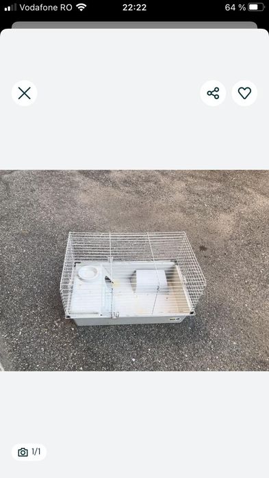 Cușcă pentru iepuri mijloci