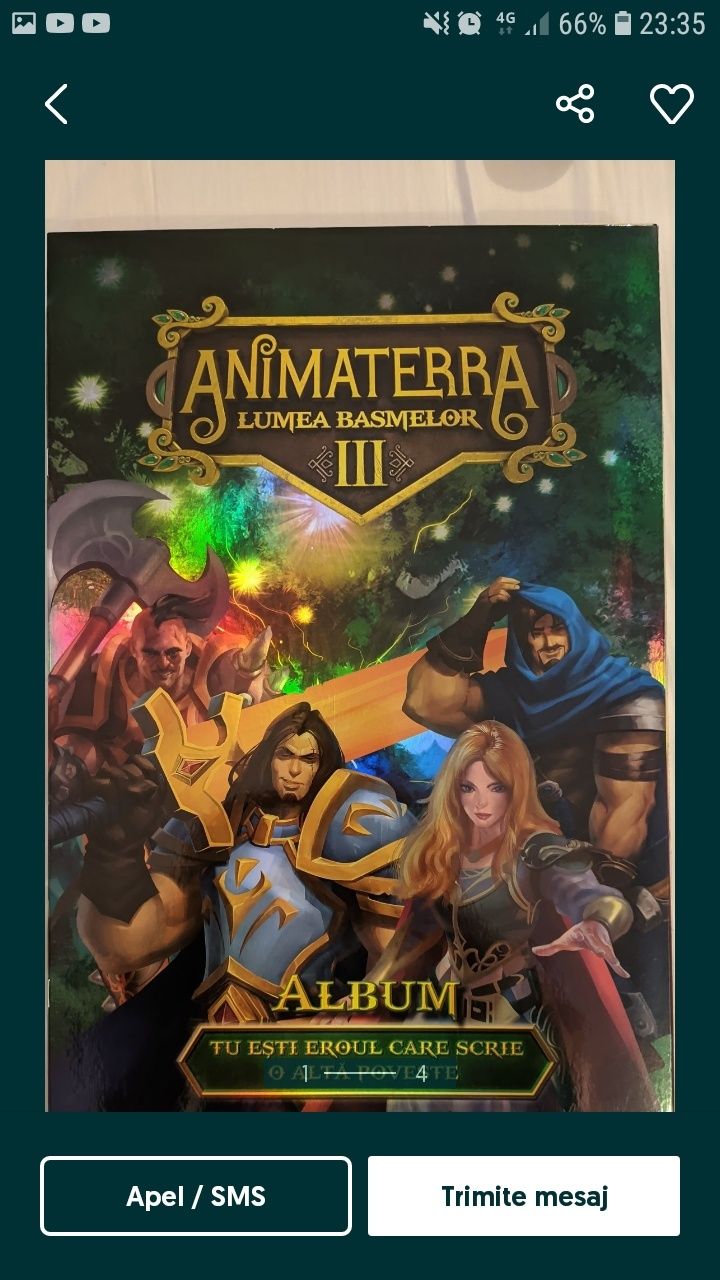 Animaterra 3 sau 4 colectie completa NOU