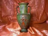 Vaza amfora bronz masiv, colectie, cadou, vintage