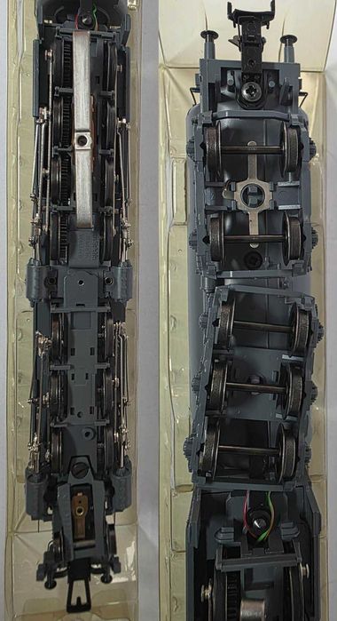 locomotiva cu aburi Marklin Digital AC - BR 53 Borsig - gri wermacht