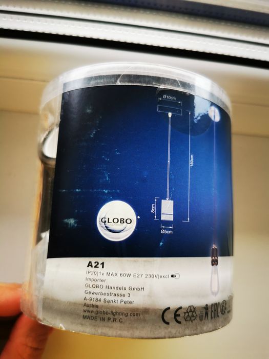 Globo - corp de iluminat pendul alama