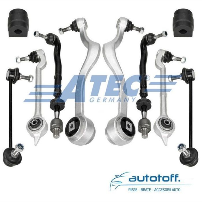 Kit brate fata si spate BMW E39 Seria 5 (95-03) - set complet 25 piese ATEC