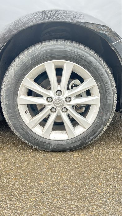 Диски на зимних шинах.