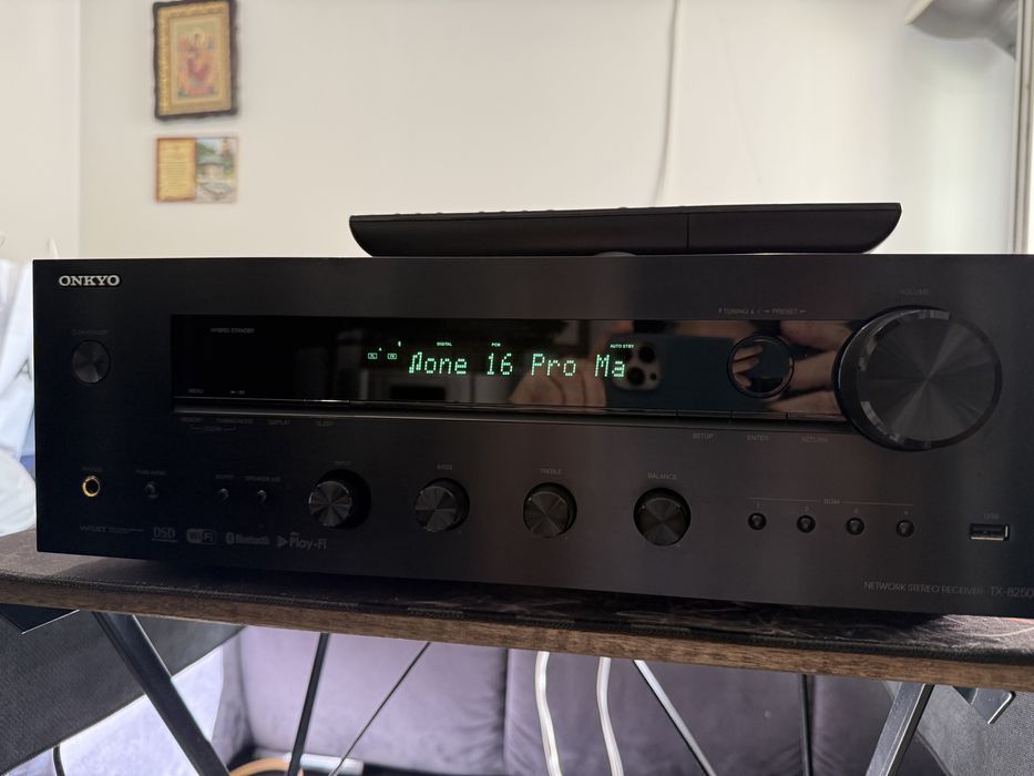 Amplificator Stereo Onkyo Tx-8250,135W,Bluetooth,Wifi,Usb,Telecomanda