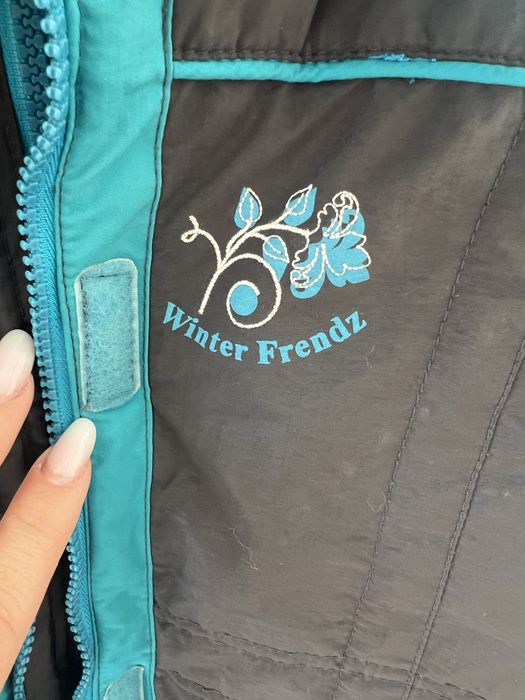 Geaca cu fermoar dublu  110-116