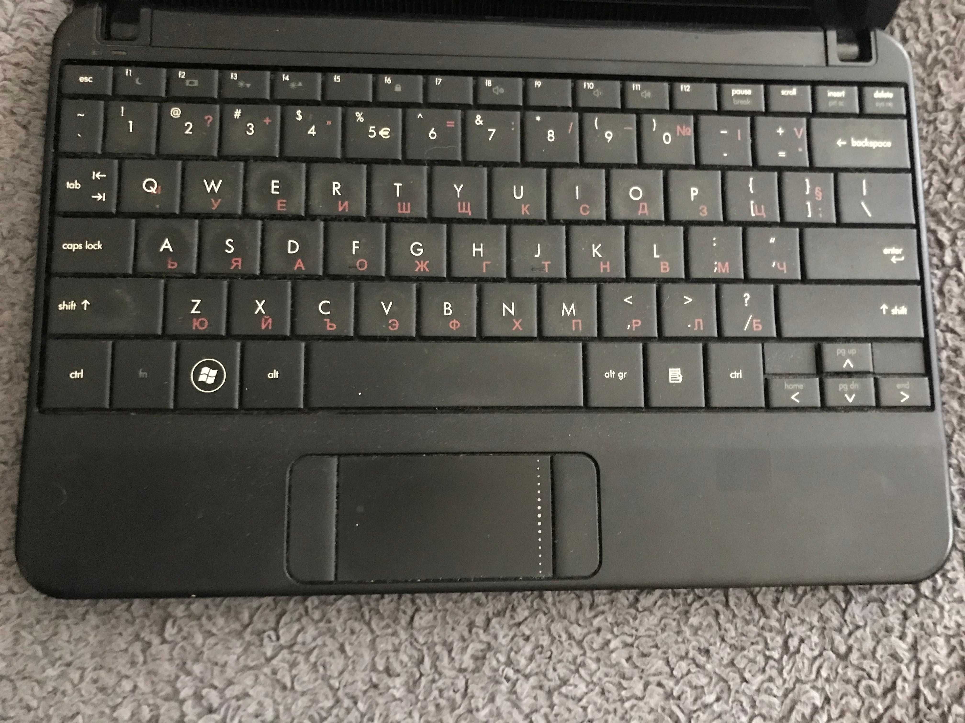 Лаптоп HP mini 26 см. диагонал на екрана