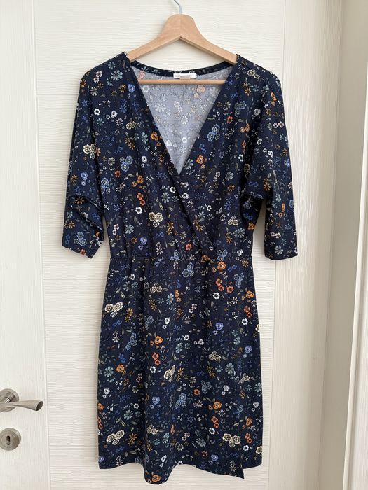 Рокля H&M и жилетка Vero Moda