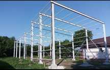 Vând hală metalica 8,65m×25m×4m