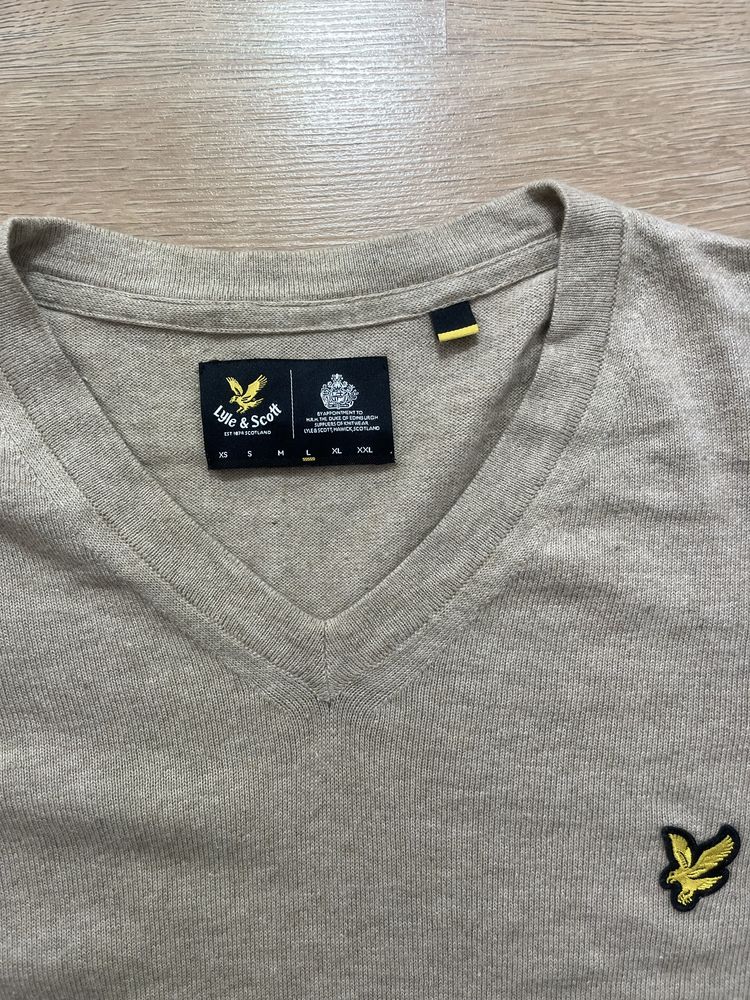 Fred Perry мъжки пуловер мерино вълна размер L