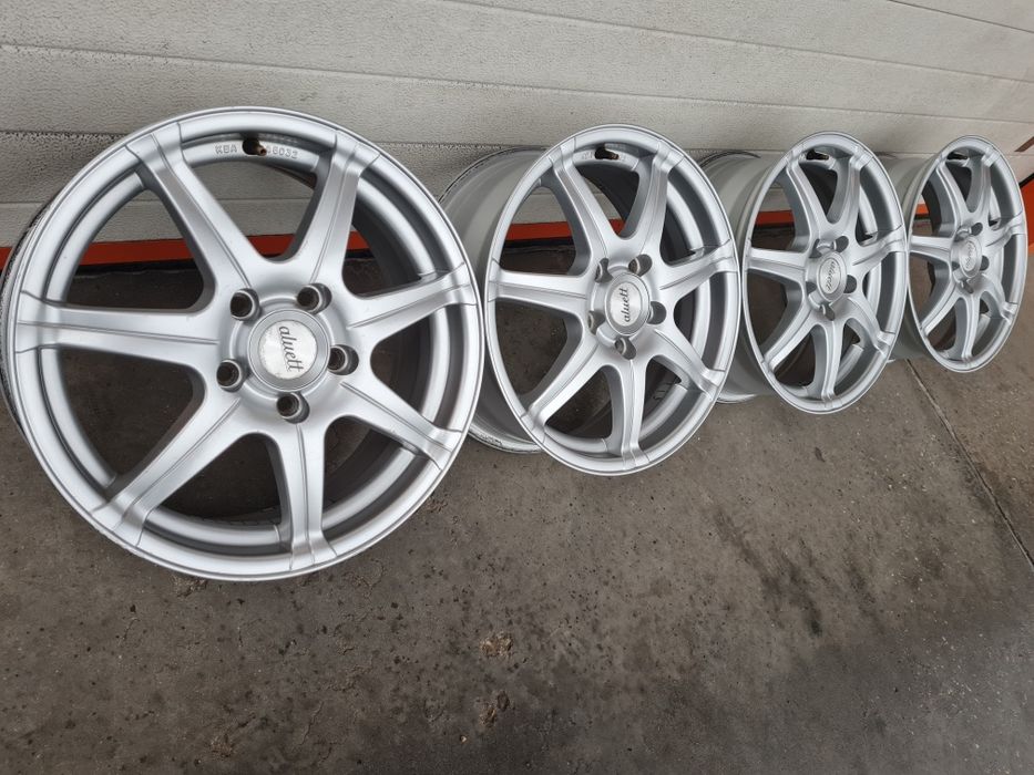 Джанти ALUETT за VW AUDI SEAT SKODA Mercedes R16 5x112 ET38 6.5J