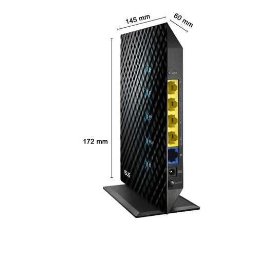 Безжичен рутер ASUS N600 – двулентов (2.4 GHz + 5 GHz)