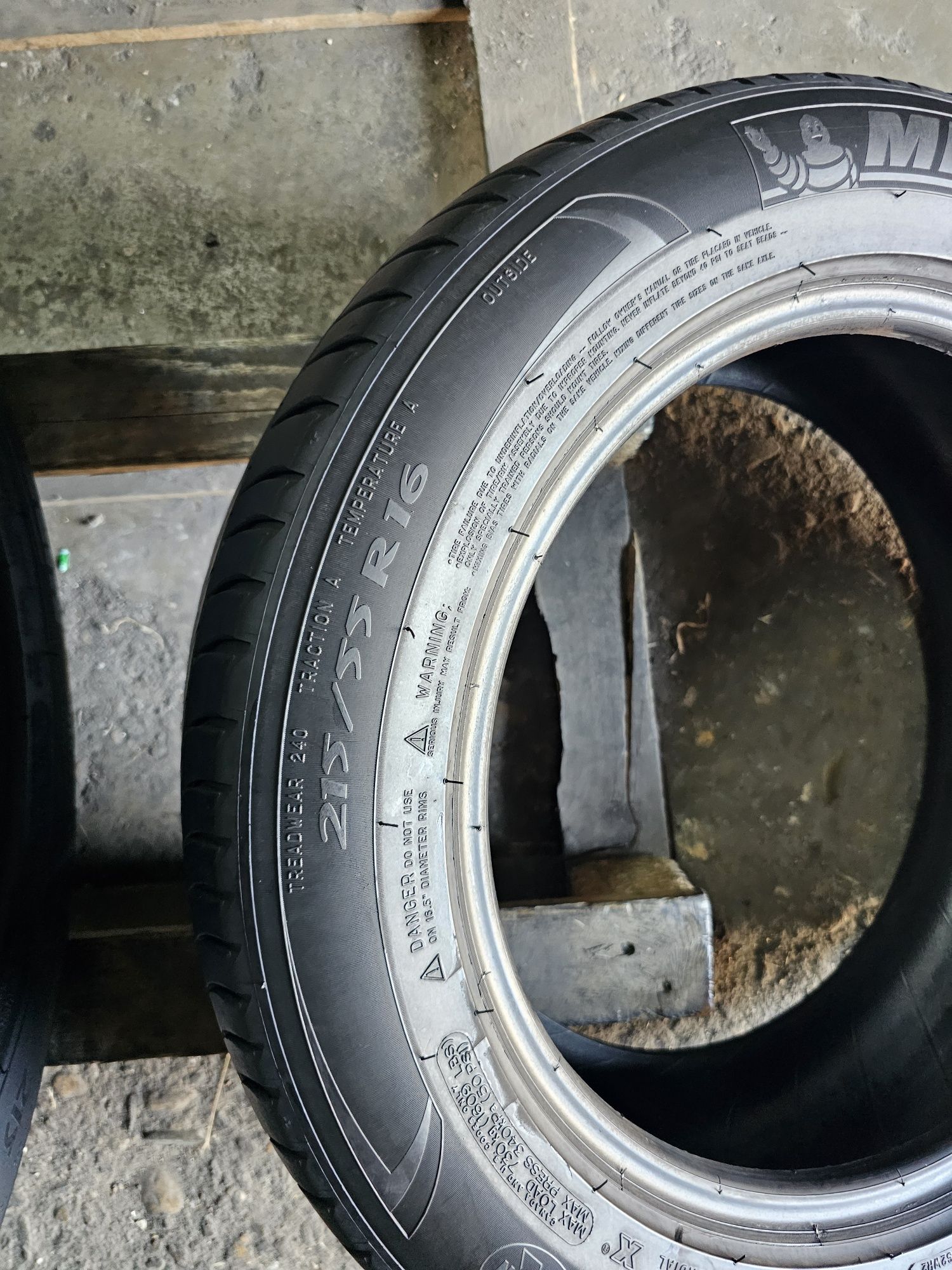 4 anvelope 215 55 16 Michelin Energy