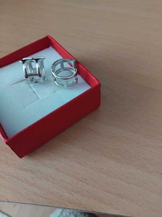 Нови сребърни обици