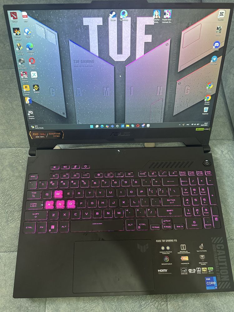 Asus tuf gaming F15
