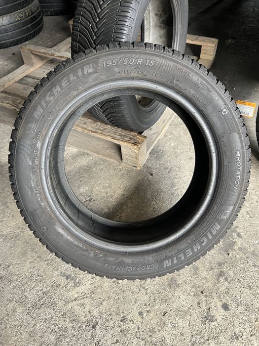 2 anvelope m+s 195/50/15 Michelin 6 mm DOT 4721!