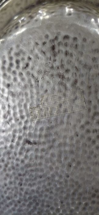 Серебренная посуда 925 пробы. Пломба имеется. 877гр