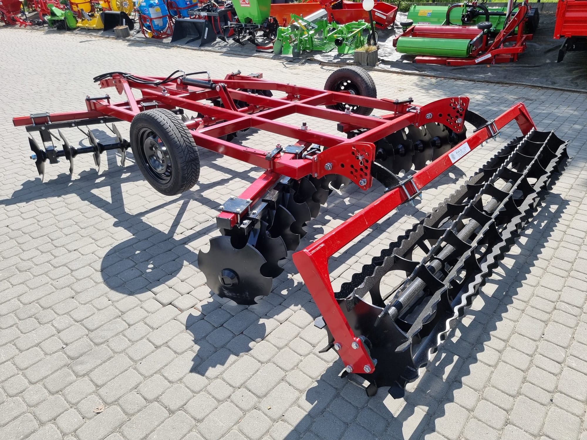 Disc Agricol TRACTATE TerraDisc Grapa cu disc RODA - Piese de schimb