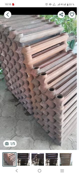 Чугунные батарей