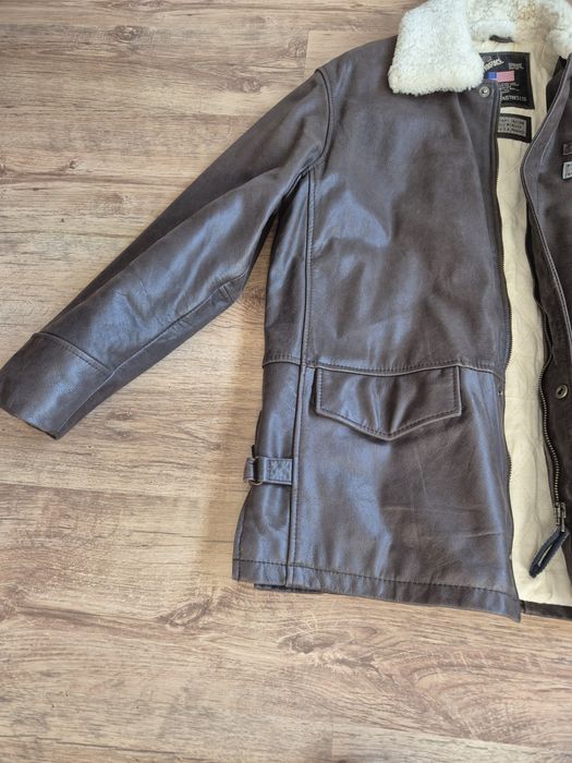 Geaca de piele noua/ USAIRFORCE/ L