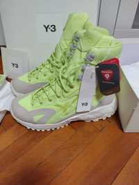 Adidasi Ghete Unisex Y-3 Notoma Semi Frozen Yellow/ Off White