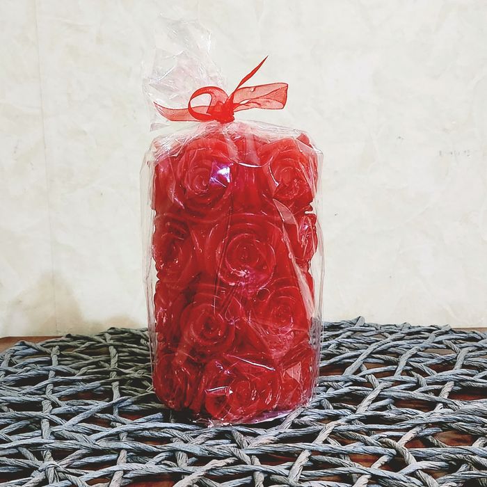 Червена свещ - Роза