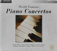 Cutie 4 CD-uri Muzica Clasica: World Famous Piano Concertos