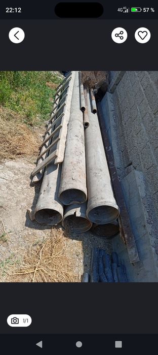 Труба оцинкованная 250 размер стандарт 5 метров ошбши длина 25 метров