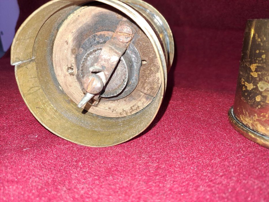 rasnita bronz realizata din obuz bronz 1916