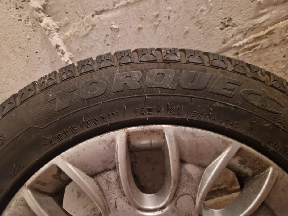 Roti complete iarna Audi 235/55/R17