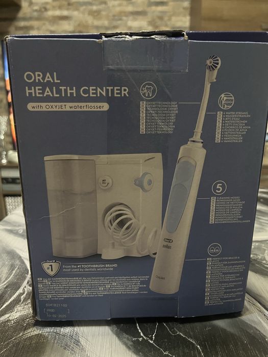 Зъбен душ на ORAL-B чисто нов перфектен