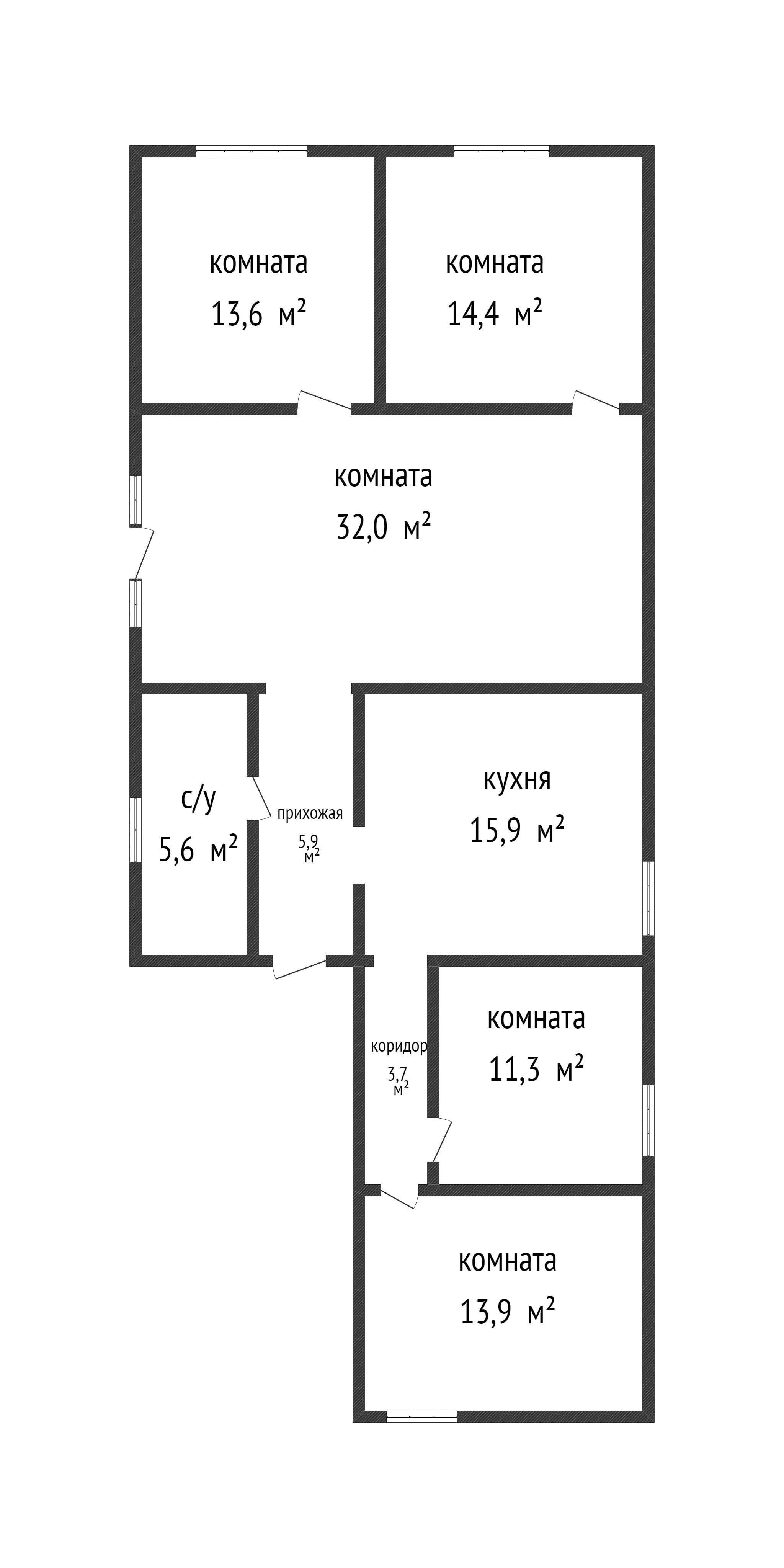 Пятикомнатный дом в центре 2021 года