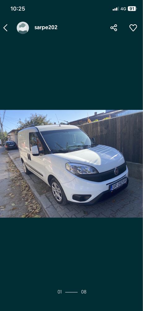 Fiat doblo 1,3 de vinzare