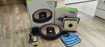 Irobot 976 + Irobot Braava 390t за сухо и мокро почистване