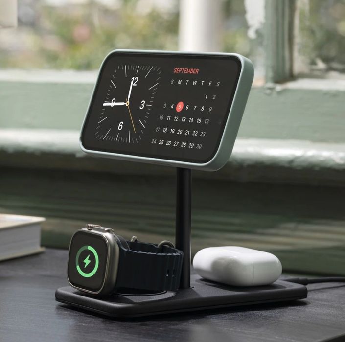 Беспроводная зарядная станция 3 в 1 twelvesouth HiRise 3 Deluxe