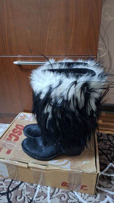 Женские сапоги мехавые р.40