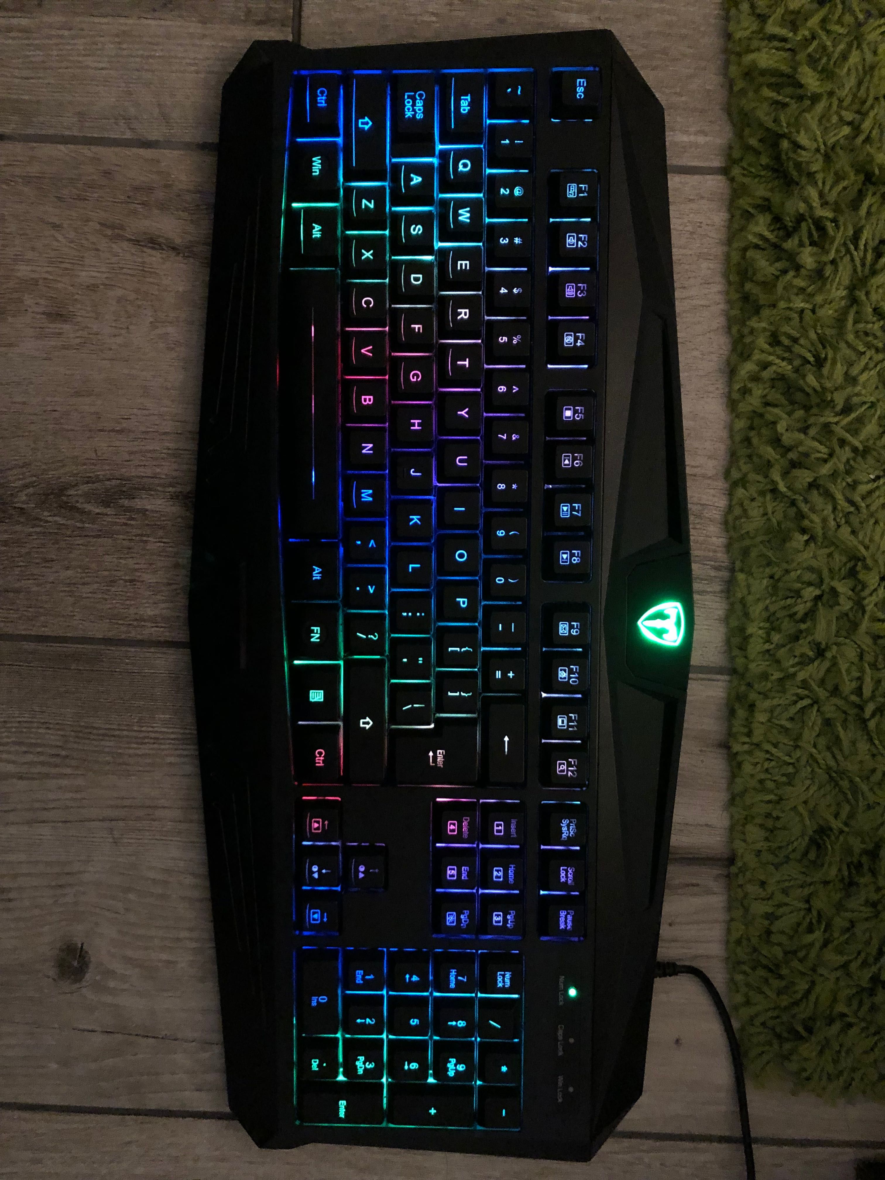 Periferice gaming T-Dagger RGB(tastatura+mouse+mousepad)