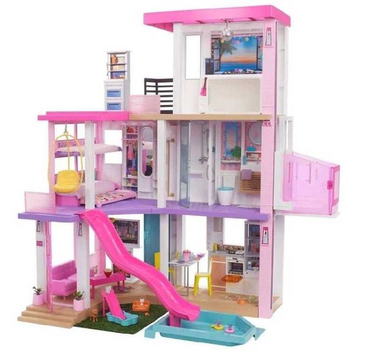 Kъщa за кукли Barbie Къща Мечта (114 см) с асансьор, светлини и звуци