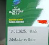 Bilet UZB vs QAT
