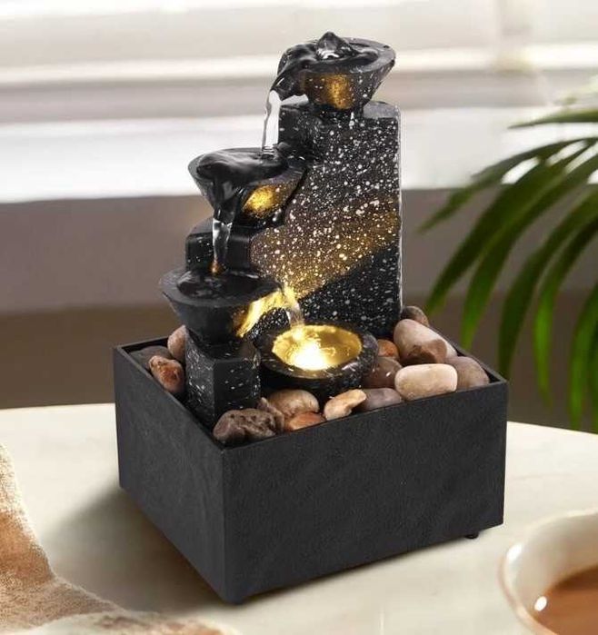 Красив артезиански декоративен фонтан 3в1