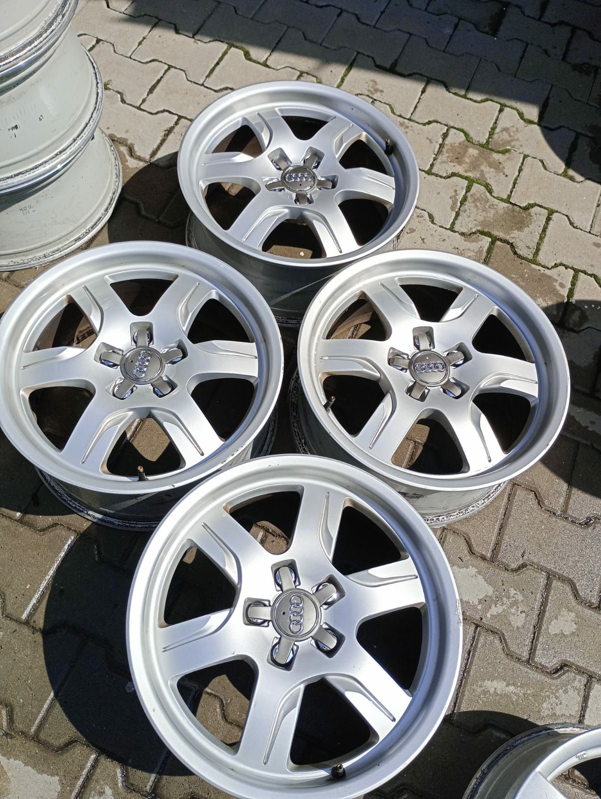 4jante aliaj R17 originale Audi A5 A4.quattro A6 allroad Q5 A3 A4 A6