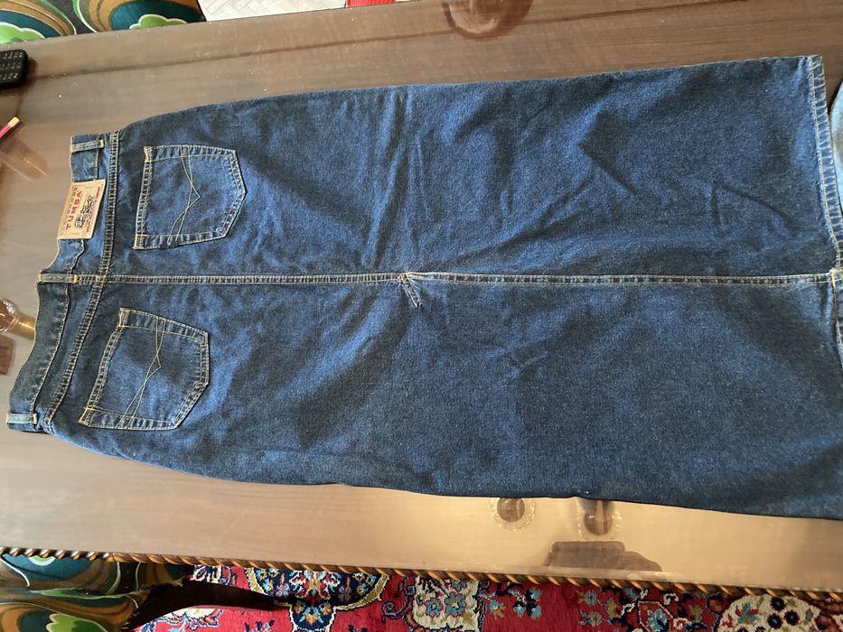 Fuste denim masuri mari