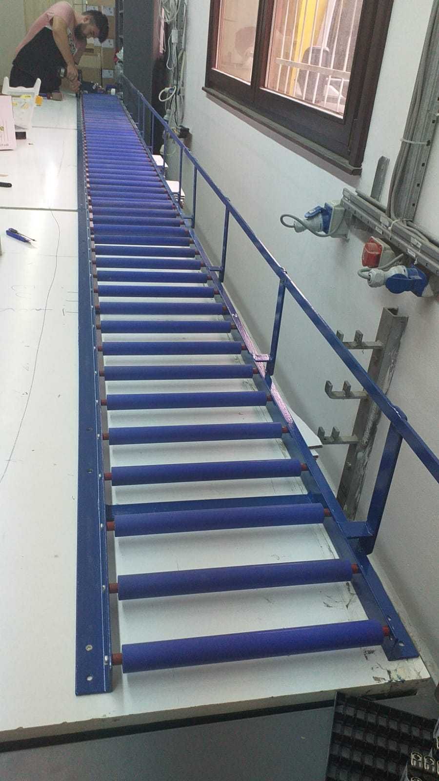 Mese cu role cauciucate. Module de 35x200 cm. PRET de producator