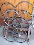 Set pereche de  roti mtb 26 disc 28 treking jante duble butuci Shimano