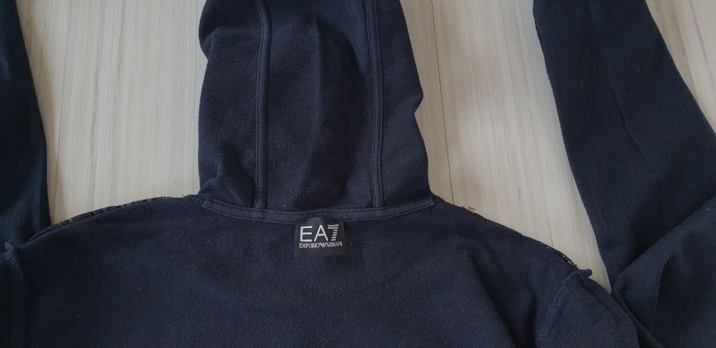 Emporio Armani EA7 Hoodie Mens Size M/L ОРИГИНАЛ! Мъжки Суичър!