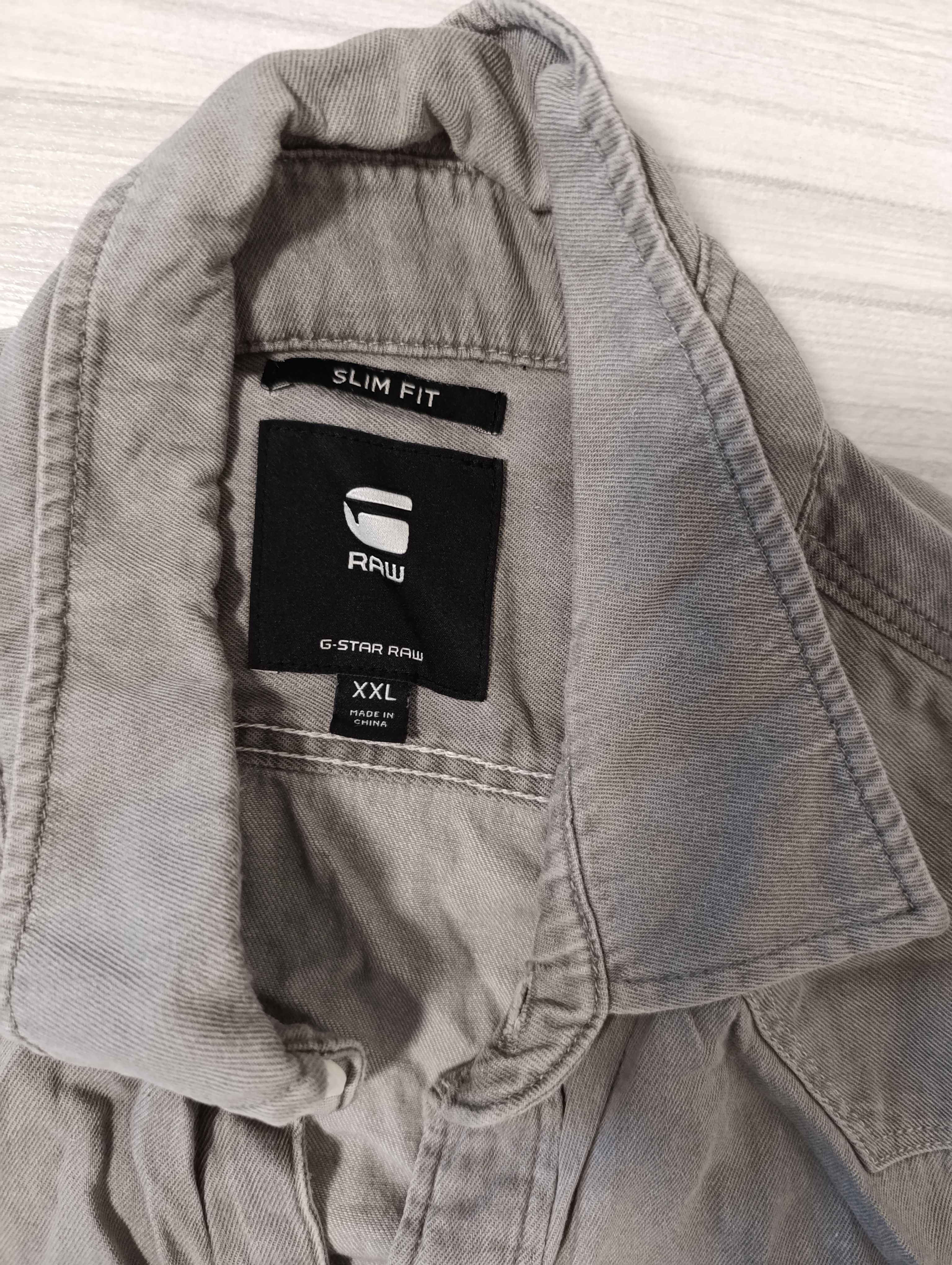 ''G - Star 3301 Slim Shirt''оригинална мъжка риза 2ХЛ размер
