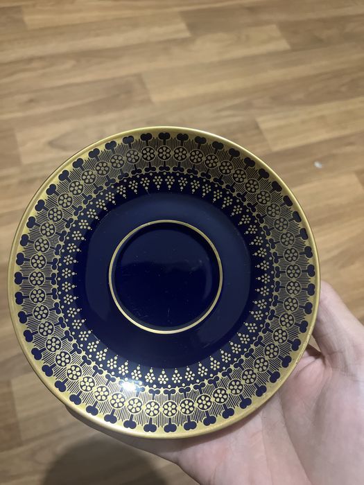 Чайная тройка немецки раритет фарфоровая