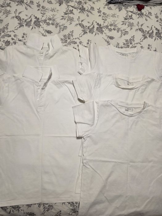 21 tricouri bumbac 158-164 cm