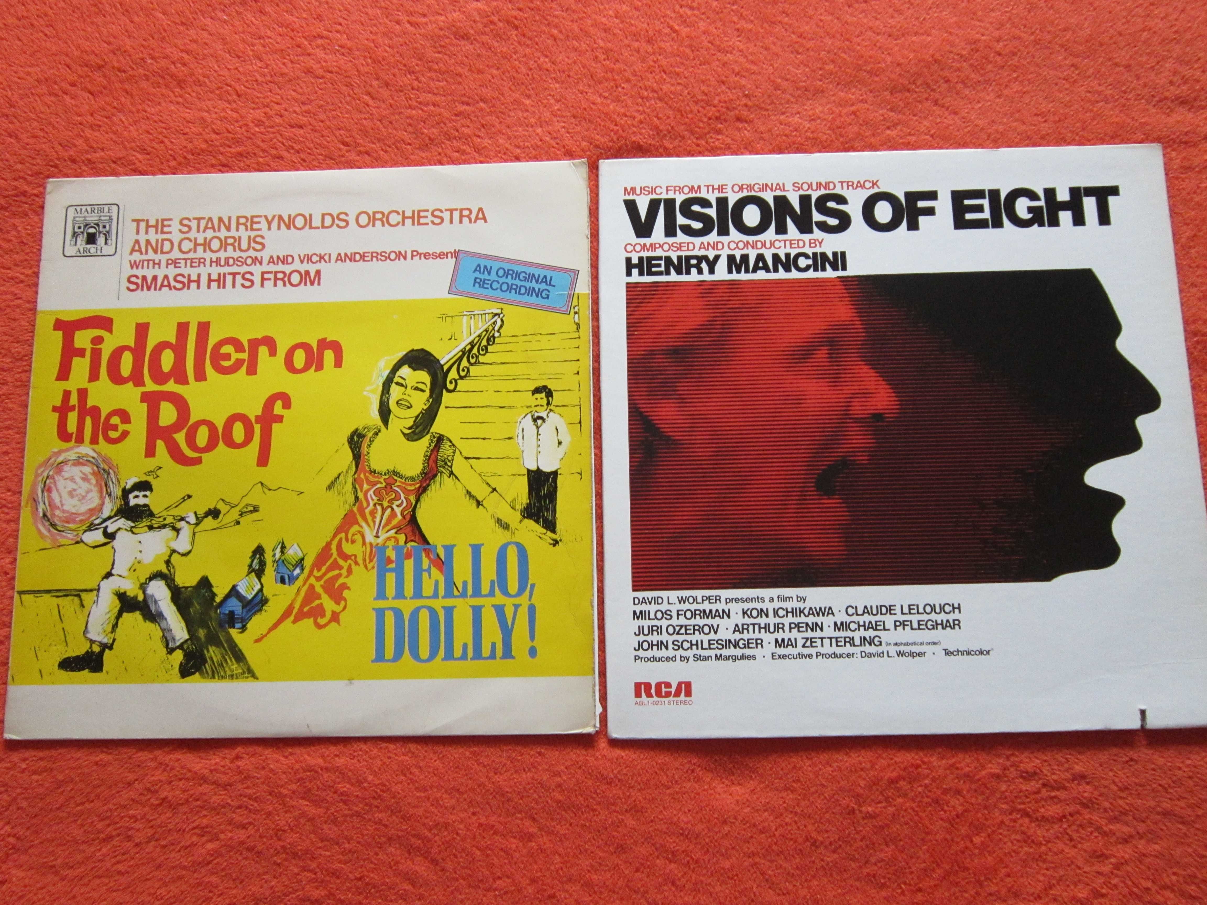 vinil Visions Of Eight-Mancini/ musical Fiddle On The Roof/Hello Dolly