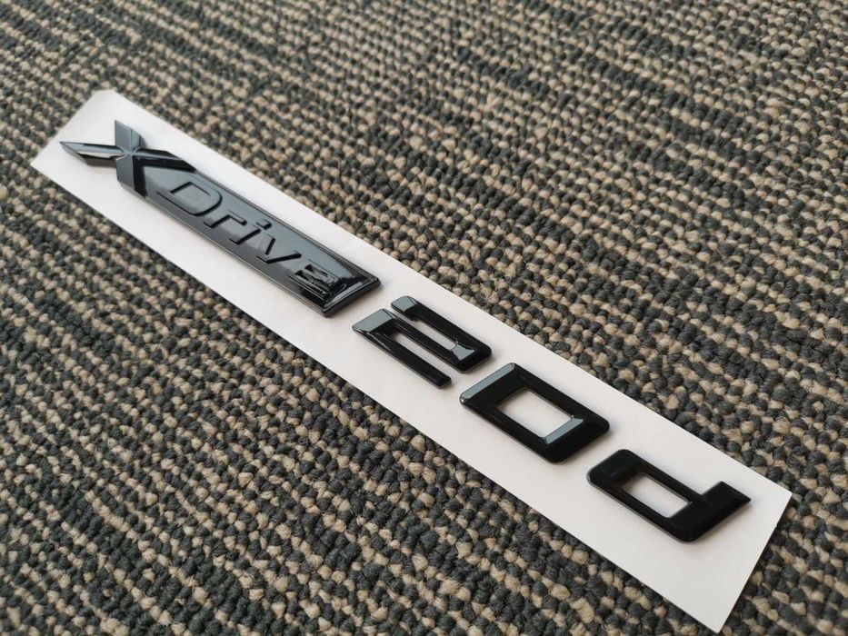 Embleme BMW xdrive 20d 20i xdrive 30d 30i xdrive 40d 40i  xdrive 50d i