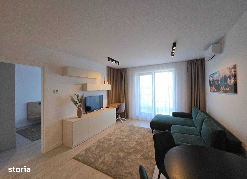 Ap. 2 Camere Greenfield, Prima Inchiriere, Parcare, Masina Spalat Vase